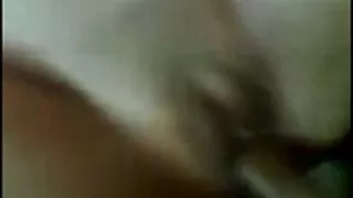 Juoda Ana Fo fo linksmina pūlingas ant balto gaidys.
