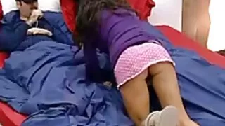 Spermos teka žemyn jos Pūlingas Po Analinis.